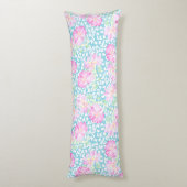 Coussins Longs Roses roses blanches Papillons, Oreillers de corps (Dos (Vertical))