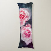 Coussins Longs Roses roses roses Fille Photo Florale (Devant (Vertical))