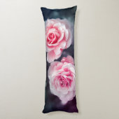 Coussins Longs Roses roses roses Fille Photo Florale (Dos (Vertical))