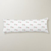 Coussins Longs Roses rouges, motif de roses, fleurs (Dos)