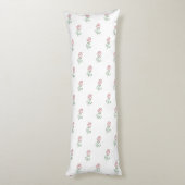 Coussins Longs Roses rouges, motif de roses, fleurs (Dos (Vertical))