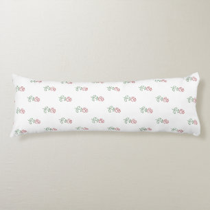 Coussins Longs Roses rouges, motif de roses, fleurs