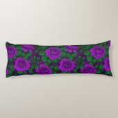 Coussins Longs Roses violets (Dos)