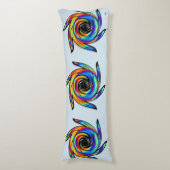 Coussins Longs Roue de vie (Devant (Vertical))