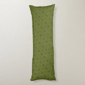 Coussins Longs Roue verte Mandala / Grünes Rad Mandala (Dos (Vertical))