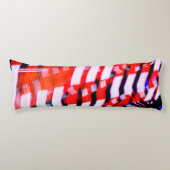 Coussins Longs Rouge blanc et bleu (Devant)