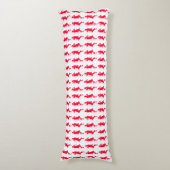 Coussins Longs Rouge Bold Mod GoGo Girls (Devant (Vertical))