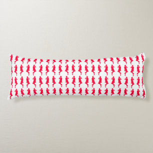 Coussins Longs Rouge Bold Mod GoGo Girls