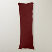 Coussins Longs Rouge foncé uni (Devant (Vertical))