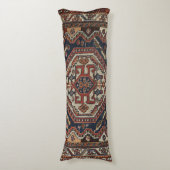 Coussins Longs Rouge royal bleu de Qashqai Aztec  (Devant (Vertical))