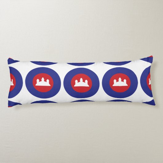 Coussins Longs Roundel cambodgien (Dos)