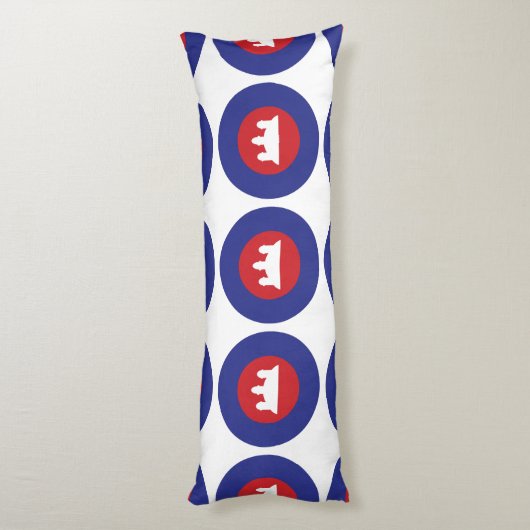 Coussins Longs Roundel cambodgien (Dos (Vertical))