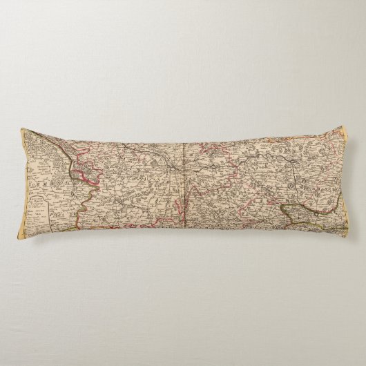 Coussins Longs Routes et églises romaines (Devant)
