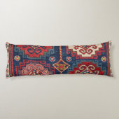 Coussins Longs Royal Blue Red Kazak El Paso Vibes (Dos)