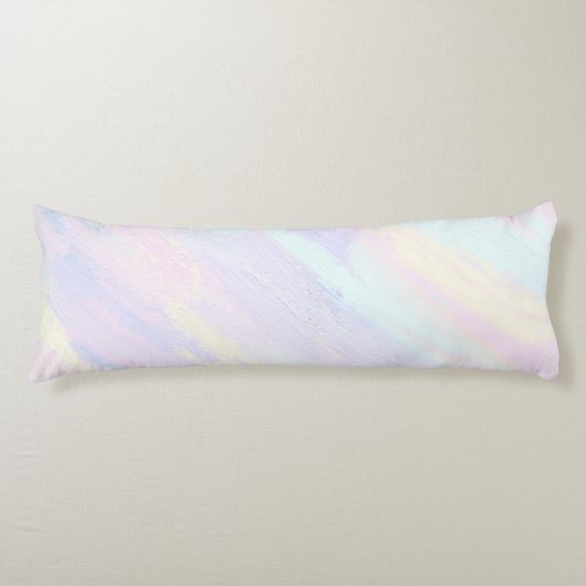 Coussins Longs Rubriques de peinture Pastel (Devant)