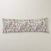 Coussins Longs Rudbekia jaune sur blanc (Dos)