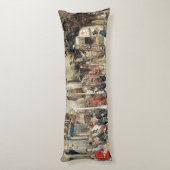 Coussins Longs Rue de Londres, 1869 (Dos (Vertical))