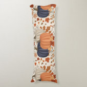Coussins Longs Rustique Automne Citrouille Feuille Fleur sauvage (Devant (Vertical))