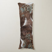 Coussins Longs Rustique Pays Occidental Cuir de vache (Devant (Vertical))