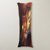Coussins Longs Saints Anne et Joachim, Parents de Marie (Devant (Vertical))