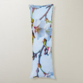 Coussins Longs Sakura - Fleur de cerisier japonaise (Devant (Vertical))