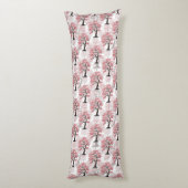 Coussins Longs Sakura Rose Cherry Fleur Arbre Design (Dos (Vertical))