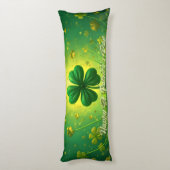 Coussins Longs Salutations pour la Saint-Patrick (Dos (Vertical))