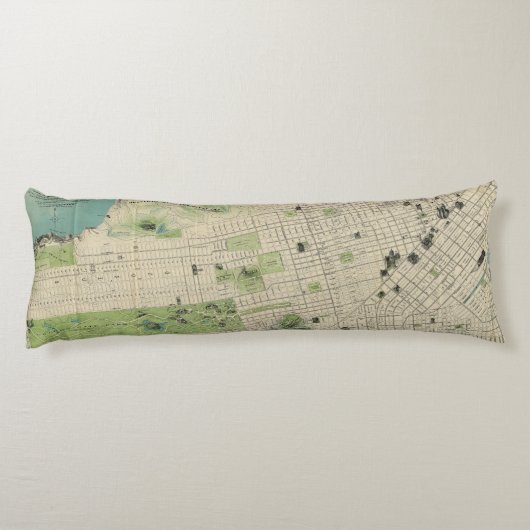 Coussins Longs San Francisco (Dos)