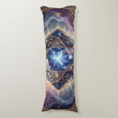Coussins Longs Sapphire – The Stone of Truth and Wisdom´7 (Devant (Vertical))