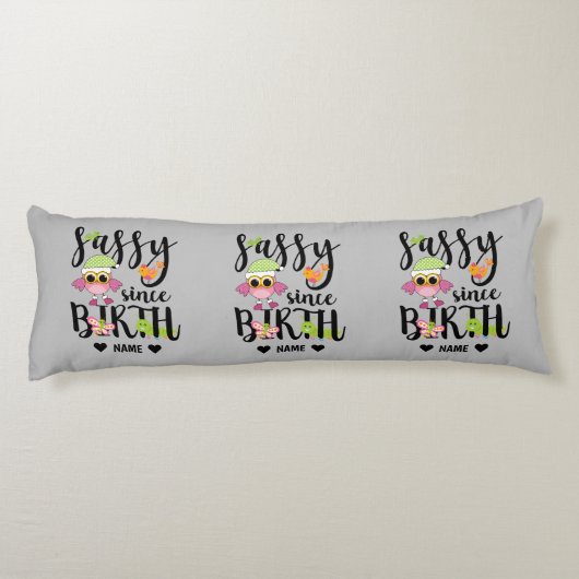 Coussins Longs Sassy depuis la naissance (Dos)