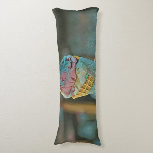 Coussins Longs Saveur de crème glacée (devant Vertical)