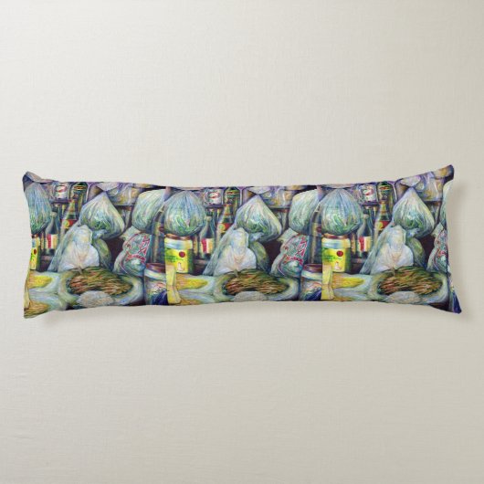 Coussins Longs Saveurs séchées à Singapour (Dos)