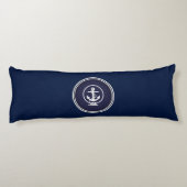 Coussins Longs Sceau nautique Ancre (Dos)