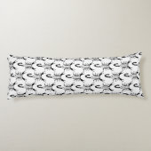 Coussins Longs Scorpio noir Scorpion étoile (Dos)