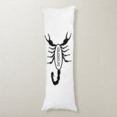 Coussins Longs Scorpio noir Scorpion étoile (Devant (Vertical))