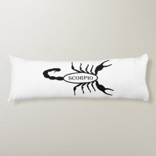 Coussins Longs Scorpio noir Scorpion étoile