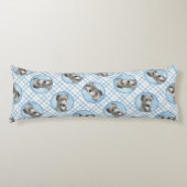 Coussins Longs Scottish Deerhound Peinture Grey Original Chien Ar (Devant)