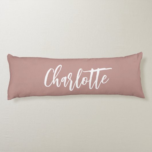 Coussins Longs Script de nom de terre Dusty (Dos)