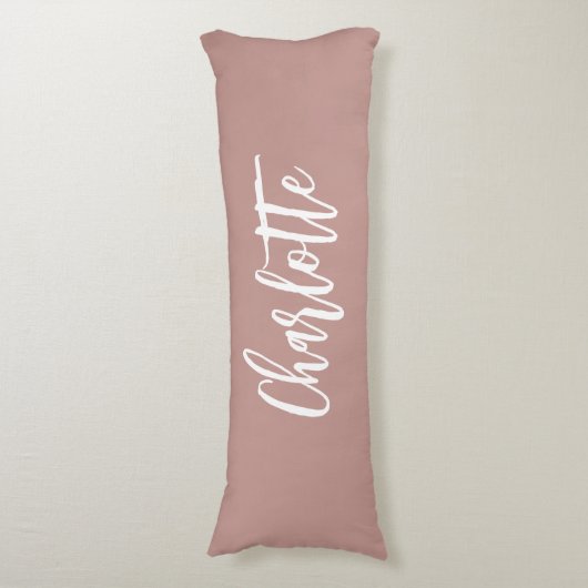 Coussins Longs Script de nom de terre Dusty (Devant (Vertical))