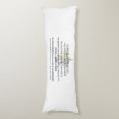 Coussins Longs Scripture, psaume 11 (Devant (Vertical))