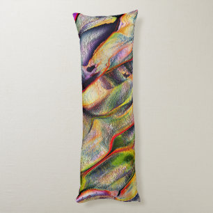 Coussins Longs Sculpté avec rugosité et aquarelle virtuelle