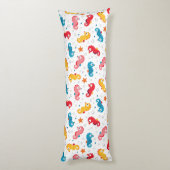 Coussins Longs Seahors Motif sans voile (Dos (Vertical))