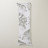 Coussins Longs Seashell Soft Antique Art Beach Shops (Devant (Vertical))