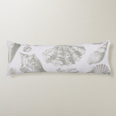 Coussins Longs Seashell Soft Antique Art Beach Shops (Devant)