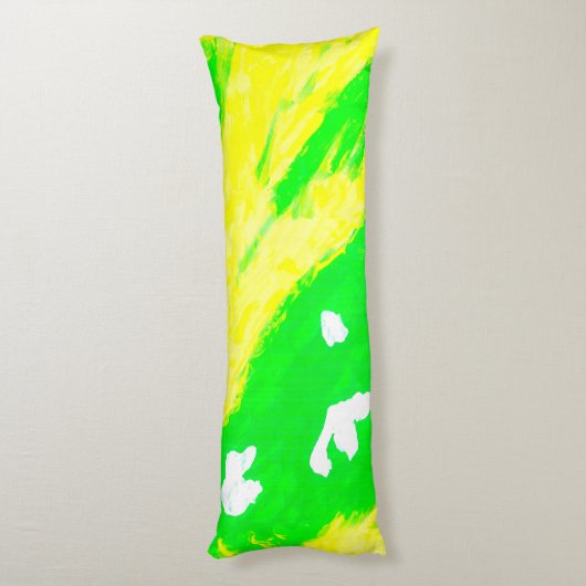 Coussins Longs Sentiment heureux (Dos (Vertical))