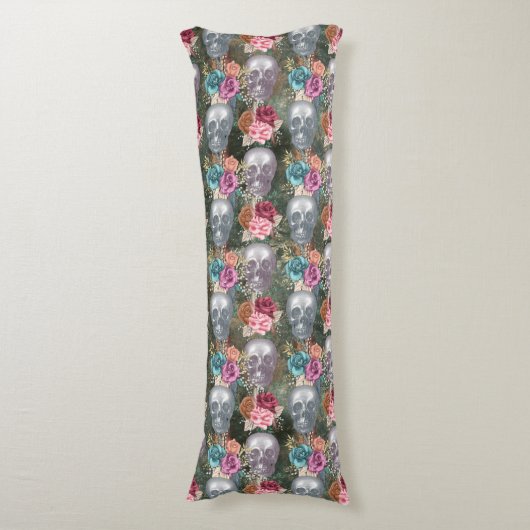 Coussins Longs Série Boho Skull Design 10 (Devant (Vertical))