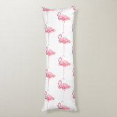 Coussins Longs Série Flamant Tendre Design 1 (Dos (Vertical))