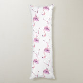 Coussins Longs Série Flamant Tendre Design 5 (Dos (Vertical))