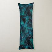 Coussins Longs Série Galaxy Turquoise 4 (Dos (Vertical))