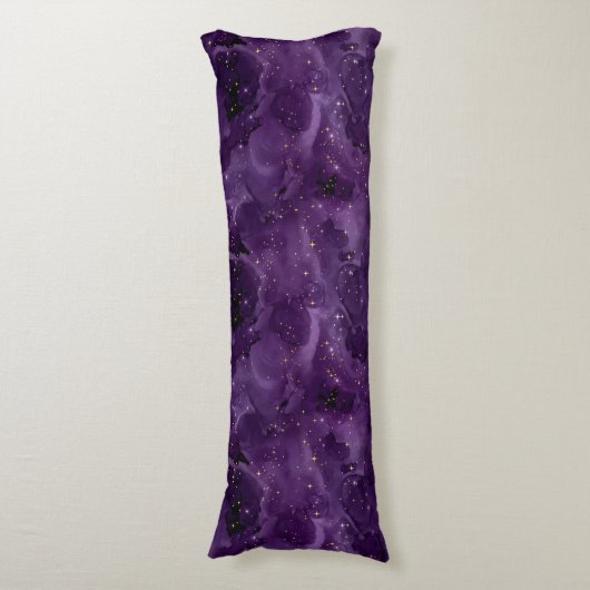 Coussins Longs Série Galaxy Violet Design 8 (Devant (Vertical))